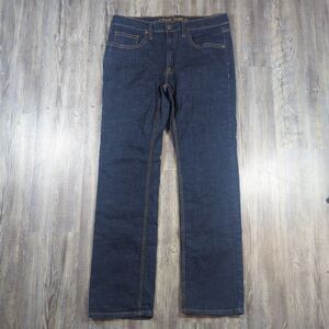 Cody James Jeans Men’s 36x34 Blue Dark Wash Slim Straight Leg Low Rise Denim